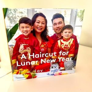 Lovevery hardcover book - A Haircut for Lunar New Year